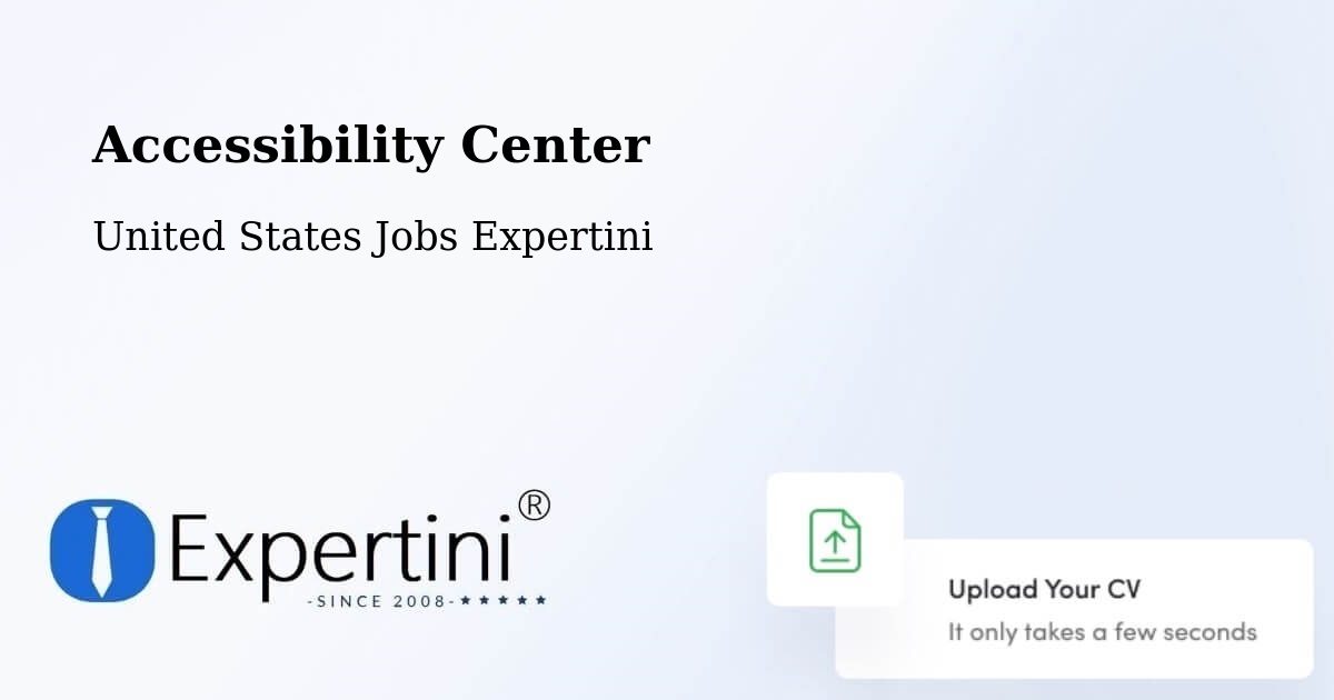 Accessibility Center - United States Jobs Expertini